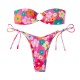 Sexy Bikini Solid color swimsuit multi-color